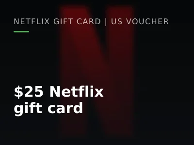 $25 Netflix gift card