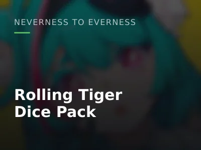 Rolling Tiger Dice Pack