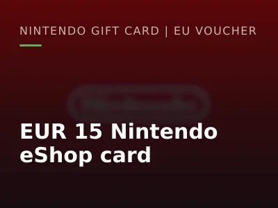 EUR 15 Nintendo eShop card