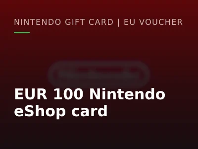 EUR 100 Nintendo eShop card