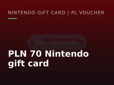 PLN 70 Nintendo gift card