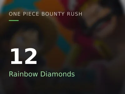 12 Rainbow Diamonds