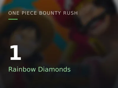 1 Rainbow Diamonds
