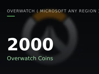 2000 Overwatch Coins