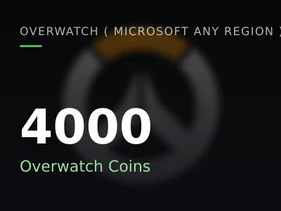 4000 Overwatch Coins