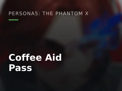 Coffee Aid Pass