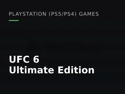 UFC 6 Ultimate Edition (TR)