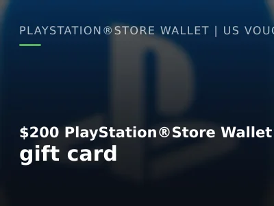 $200 PlayStation®Store Wallet gift card