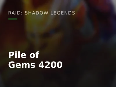 Pile of Gems 4200