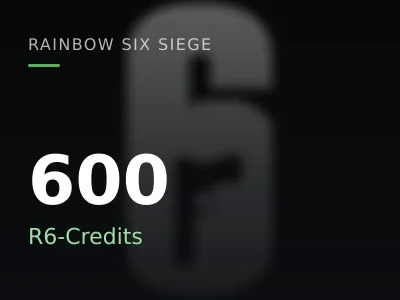 600 R6-Credits