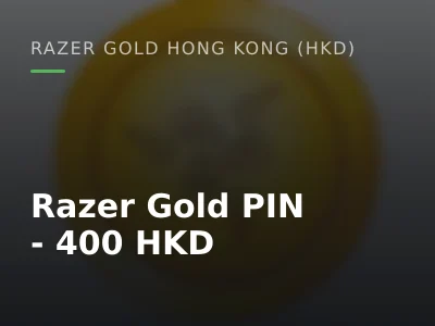 Razer Gold PIN (HK) - 400 HKD
