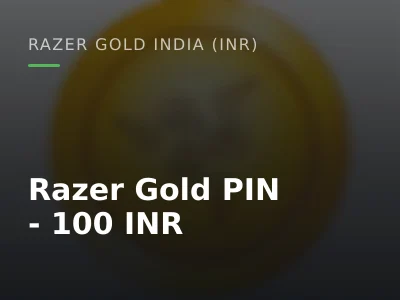 Razer Gold PIN (IN) - 100 INR