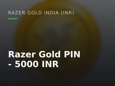 Razer Gold PIN (IN) - 5000 INR