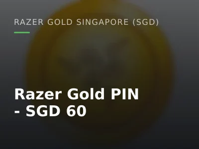 Razer Gold PIN (SG) - SGD 60