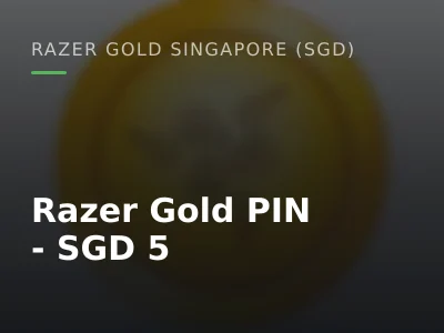 Razer Gold PIN (SG) - SGD 5