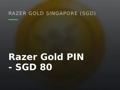 Razer Gold PIN (SG) - SGD 80