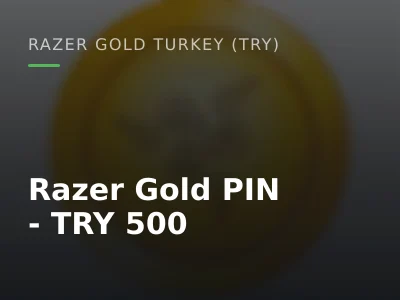 Razer Gold PIN (TR) - TRY 500