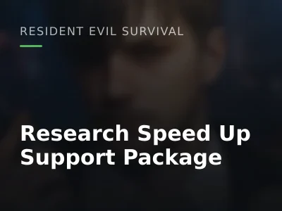 Research Speed Up Support Package