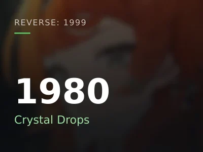 1980 Crystal Drops