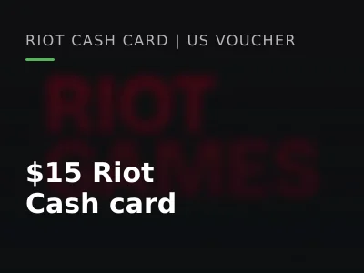 $15 Riot Cash card