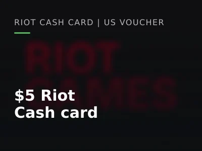 $5 Riot Cash card