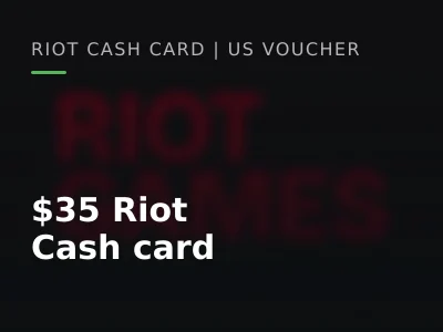 $35 Riot Cash card