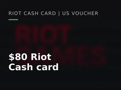 $80 Riot Cash card