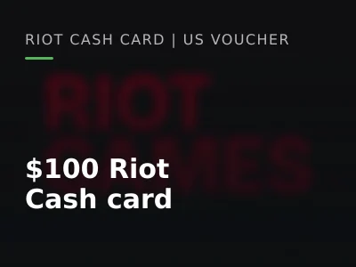 $100 Riot Cash card