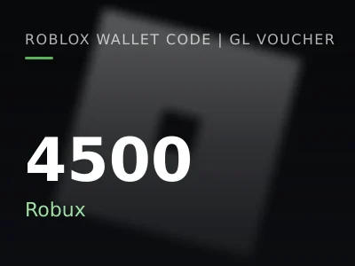 4500 Robux