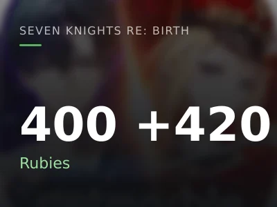 400 +420 Rubies