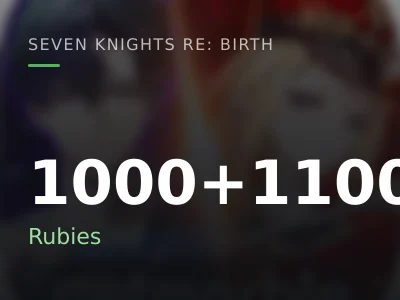 1000+1100 Rubies