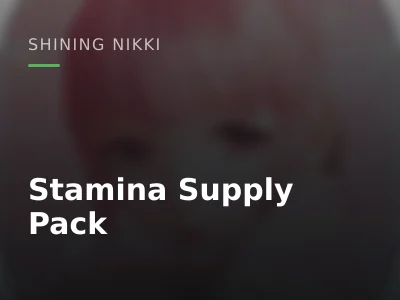 Stamina Supply Pack