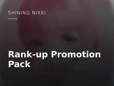 Rank-up Promotion Pack