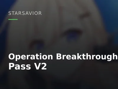Operation Breakthrough Pass V2