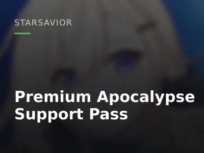 Premium Apocalypse Support Pass