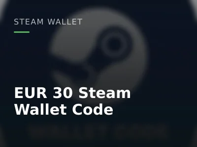 EUR 30 Steam Wallet Code