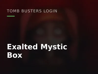 Exalted Mystic Box