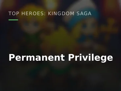 Permanent Privilege