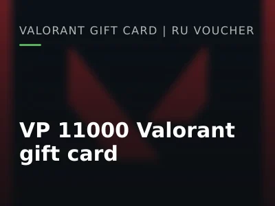 VP 11000 Valorant gift card