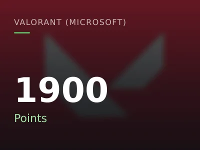1900 Points