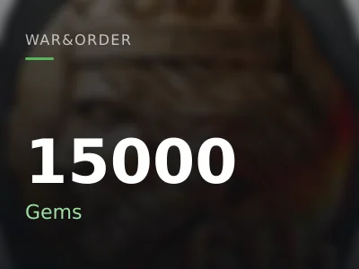 15000 Gems