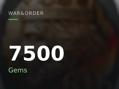 7500 Gems