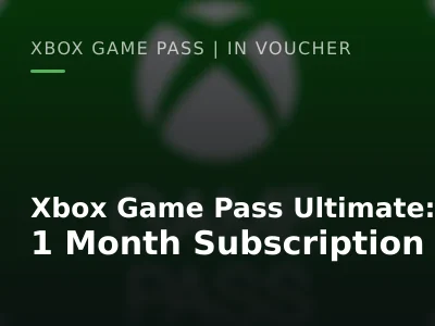 Xbox Game Pass Ultimate: 1 Month Subscription