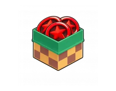 160 Red Star Rings